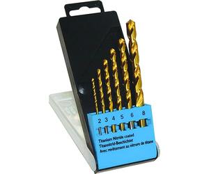 C.K T3293 - Brocas para perforación en metal, Conjunto galvanizado - 6 piezas