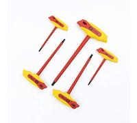 C.K T4422 - Juego de llaves hexagonales aisladas con mango en T, 5 piezas