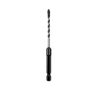 C.K Tools CK T3115 040 - Broca para piedra y azulejos (4 x 105 mm, punta de metal duro, resistente a los golpes, vástago hexagonal de 1/4 pulgadas, para ladrillo, hormigón, cerámica y atornillador de