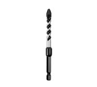 C.K Tools CK T3115 080 - Broca para piedra y azulejos (8 x 105 mm, punta de metal duro resistente a los golpes, vástago hexagonal de 1/4 pulgadas, para ladrillo, hormigón, cerámica y atornillador de