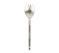 C.K Tools CK T4576 - Cuchara de acero inoxidable resistente a los impactos con vástago hexagonal de 1/4 pulgadas de bloqueo rápido, acero inoxidable 304 reutilizable, para portabrocas, mosquetón