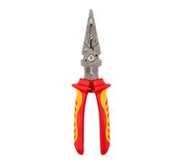 C.K Tools VDE - Alicates multifunción 7 en 1 para electricistas con nariz