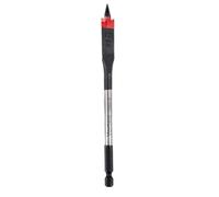 C.K Tools Vorteck CK T2953-12 - Broca fresadora plana para madera (12 mm x 152 mm, punta de rosca autorroscante, vástago hexagonal de bloqueo rápido, llave de impacto, acero al carbono, madera