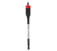 C.K Tools Vorteck CK T2953-16 - Broca fresadora plana para madera (16 x 152 mm, punta de rosca autorroscante, vástago hexagonal de bloqueo rápido, llave de impacto, acero al carbono, madera, plástico