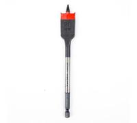 C.K Tools Vorteck CK T2953-20 - Broca fresadora plana para madera (20 x 152 mm, punta de rosca auto-tirable, vástago hexagonal de 1/4 pulgadas, llave de impacto, acero al carbono, madera, plástico