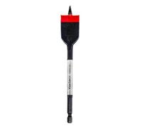 C.K Tools Vorteck CK T2953-25 - Broca fresadora plana para madera (25 x 152 mm, punta de rosca autorroscante, vástago hexagonal de 1/4 pulgadas, llave de impacto, acero al carbono, madera, plástico