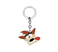 (C Keychain)Figura de Acción Crash Bandicoot Máscara Aku Dr Neo Corteza Llavero Colgante Collar