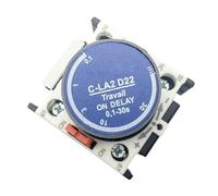 C-LA2-D20 C-LA2-D22 C-LA2-D24 0,1-3S 0,1-30S 10-180S retardo de encendido/apagado temporizador neumático Contactor auxiliar(C-LA2-D24 10-180S)