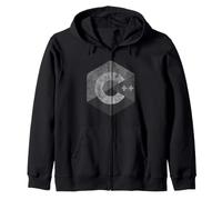 C++ Lenguaje de Programación para Desarrolladores de Software Programadores Sudadera con Capucha