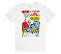 C-Life Group Thor at The Mercy of Loki - Camiseta de cómic, blanco, XXL