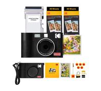 C mara instant nea e impresora fotogr fica 2 en 1 KODAK Mini Shot 2 ERA 4PASS (c mara negra + 8 hojas iniciales + 60 hojas + accesorios)