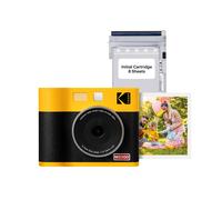 C mara instant nea e impresora fotogr fica 2 en 1 KODAK Mini Shot 3 ERA 4PASS (c mara amarilla + 8 hojas)
