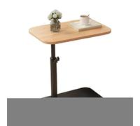 C mesa - Rolling Snack Desk, plataformas laterales minimalistas | Estantería de extremo móvil de 360 grados con marco robusto para rincón de lectura, dormitorio, espacios estrechos, trabajo desde casa