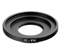 C-Mount - Anillo adaptador paso C compatible con Fujifilm FX Lens objetivo X-E4 X-S10 X-T4 X-T200 X-PRO3 X-A7 X-T3 X-T100 X-H1 X-A5 X-E3 X-T20 X-A10 X-A3 X-T2 X-PRO2 X-E2S