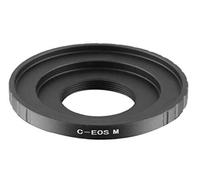 C-Mount - Anillo adaptador paso C para cámara Canon EOS-M, compatible con objetivos Canon EOS M M200 M50 M100 M5 M10 M6 M3 Mark I II Kiss M2