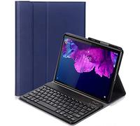 C/N Keyboard Case for Lenovo Tab P11 Pro 11.5 - (QWERTY Layout), Ultra Slim Flip with Removable Wireless Keyboard Stand Case Cover for Lenovo Tab P11 Pro 11.5 TB-J706F/J706L, Blue