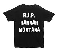 C.N. R.I.P Hannah Montana T-Shirt Black 3XL