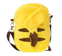 (C) New 20cm Pokemon Plush Bag Anime Figure Pikachu Psyduck Bulbasaur Kawaii Crossbody Bag Anime Peripheral Boy Kids Gifts