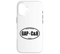 C&O Canal Towpath - GAP Pittsburgh Washington D.C. Carcasa para iPhone 16