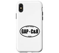 C&O Canal Towpath - GAP Pittsburgh Washington D.C. Carcasa para iPhone X/XS