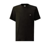 C.P. Company - Camiseta Logo Jersey Negro Corte Regular - Tops - Hombre - Negro - L -