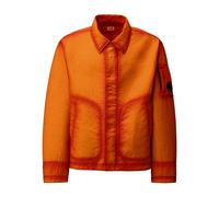 C.P. Company- Chaqueta Naranja Bi-Film con Detalle de Lente- Jackets- Hombre- Naranja- L- Chaqueta Naranja Bi-Film con Detalle de Lente