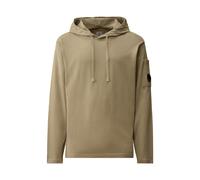 C.P. Company - Cotton Sea Island Hooded Lens Sweater - Sweatshirts & Hoodies - Hombre - Gris - M -