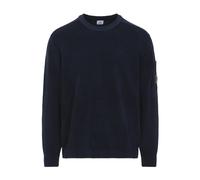 C.P. Company - Crewneck Lens Sweater - Knitwear - Hombre - Azul - S -