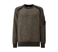 C.P. Company - Fleece Knit Crewneck - Knitwear - Hombre - Gris - M -