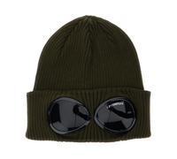 C.P. Company - Cotton Goggle Beanie - Accessories - Hombre - Verde - ONE SIZE -