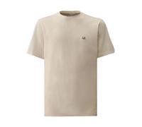C.P. Company - Logo Cotton T-Shirt - Tops - Hombre - Beige - XL -