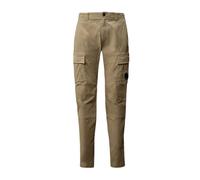 C.P. Company - Pantalones Cargo Ergonómicos Stretch Sateen con Lente - Trousers - Hombre - Beige - L -