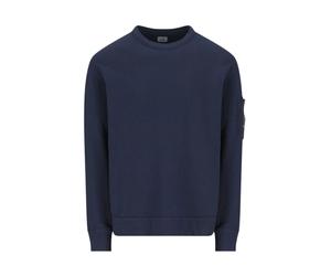 C.P. Company - Sudadera con lente y bolsillo - Sweatshirts & Hoodies - Hombre - Azul - L -