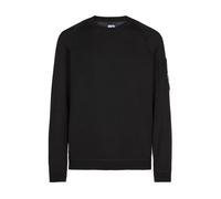 C.P. Company - Sudadera de Felpa con Cuello Redondo - Sweatshirts & Hoodies - Hombre - Negro - XL -