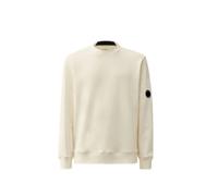 C.P. Company - Sudadera de Forro Polar Elevado Estilo Diagonal - Sweatshirts & Hoodies - Hombre - Blanco - XL -