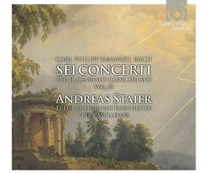 C.P.E. バッハ:チェンバロ協奏曲集 (C.P.E. Bach: Sei Concerti / Andreas Staier) [2CD] [輸入盤・日本語解説書付]