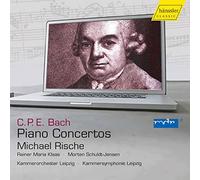 C.P.E. Bach : Concertos pour piano, vol. 1-4. Rische, Schuldt-Jensen