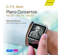 C.P.E. Bach : Concertos pour piano, vol. 4. Rische, Sprenger.
