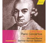 C.P.E. Bach : Concertos pour piano, vol. 6. Rische.