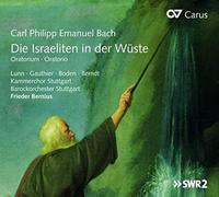 C.P.E. Bach : Die Israeliten in der Wüste, oratorio. Lunn, Gauthier, Boden, Bernius.
