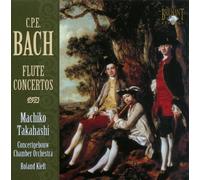 C.P.E. Bach: Flute Concertos by Machiko Takahashi (2010-02-09)