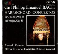 C.P.E. Bach: Harpsichord Concertos (Concerto in C minor for Harpsichord and Strings Wq. 31, Concerto in F major for Harpsichord and Strings, Wq. 33) by C.P.E. Bach