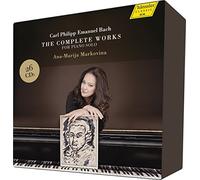 C.P.E. Bach : Intégrale de l'uvre pour piano seul. Markovina.