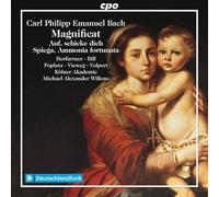 C.P.E. Bach : Magnificat. Herfurtner, Bill, Poplutz, Vieweg, Volpert, Kölner Akademie, Willens.