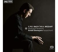C.P.E. Bach, Mozart : Variations pour clavecin. Demeyere.