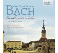 C.P.E. BACH: Erwacht zum neuen Leben/Oden/Sacred Songs [CD de audio] Julian Redlin (bass), Jörn Boysen (harpsichord) and C.P.E.