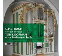Carl Philipp Emanuel Bach Carl Philipp Emanuel Bach: 6 Organ Sonatas (CD) Album