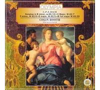C.P.E.Bach - Sonatas in B minor, in C major, in F minor, in E major and in B flat major - Colin Booth
