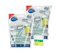 C+P Triple Power Pod Descalcificador y Desengrasante para Lavadora/Lavavajillas, Higienizante de Ciclo Completo, Limpiador, Eliminador de Cal, Solución de Ahorro de Energía, 6 Cápsulas