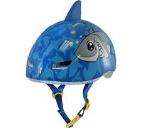 C-Preme Casco - Raskullz Lil - Casco Infantil (1+ año) Unisize 48-52CM Shark Fin